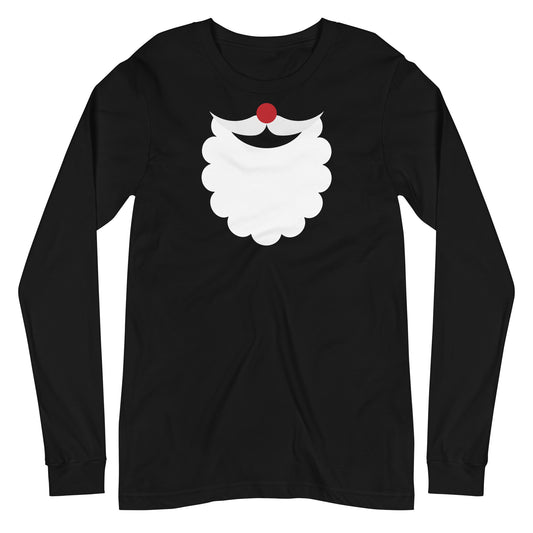 Santa Beard Men's Long Sleeve T-Shirt