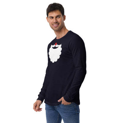 Santa Beard Men's Long Sleeve T-Shirt