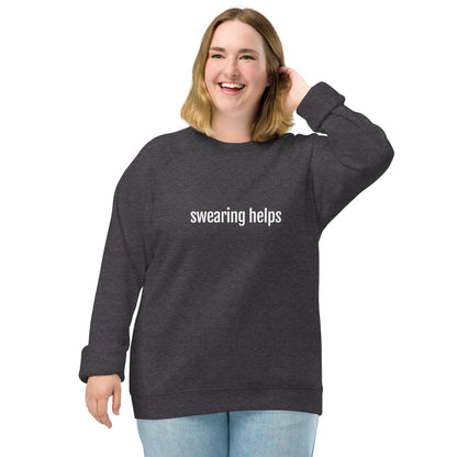 Swearing Helps Women's Sweatshirt