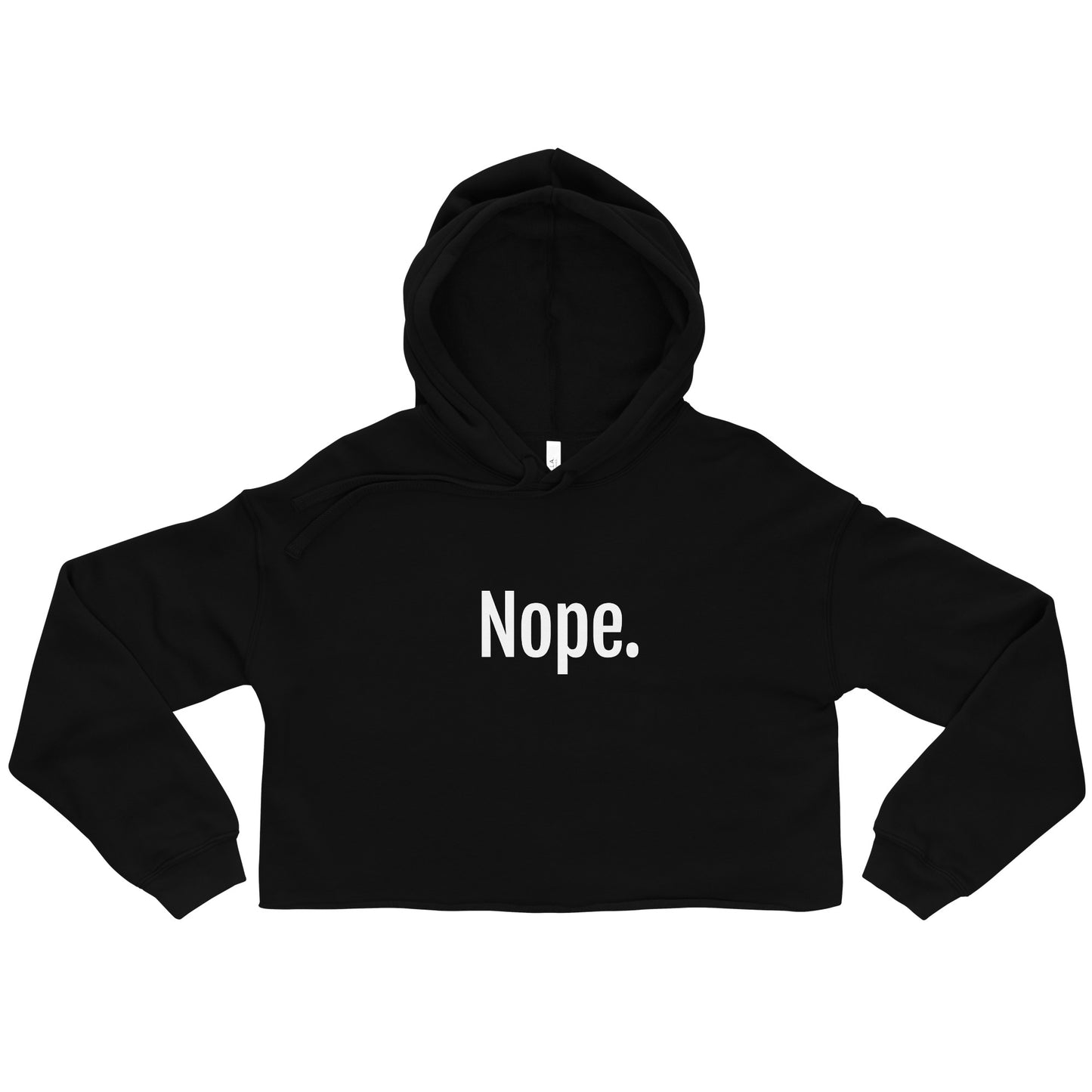 Nope Women's Crop Hoodie