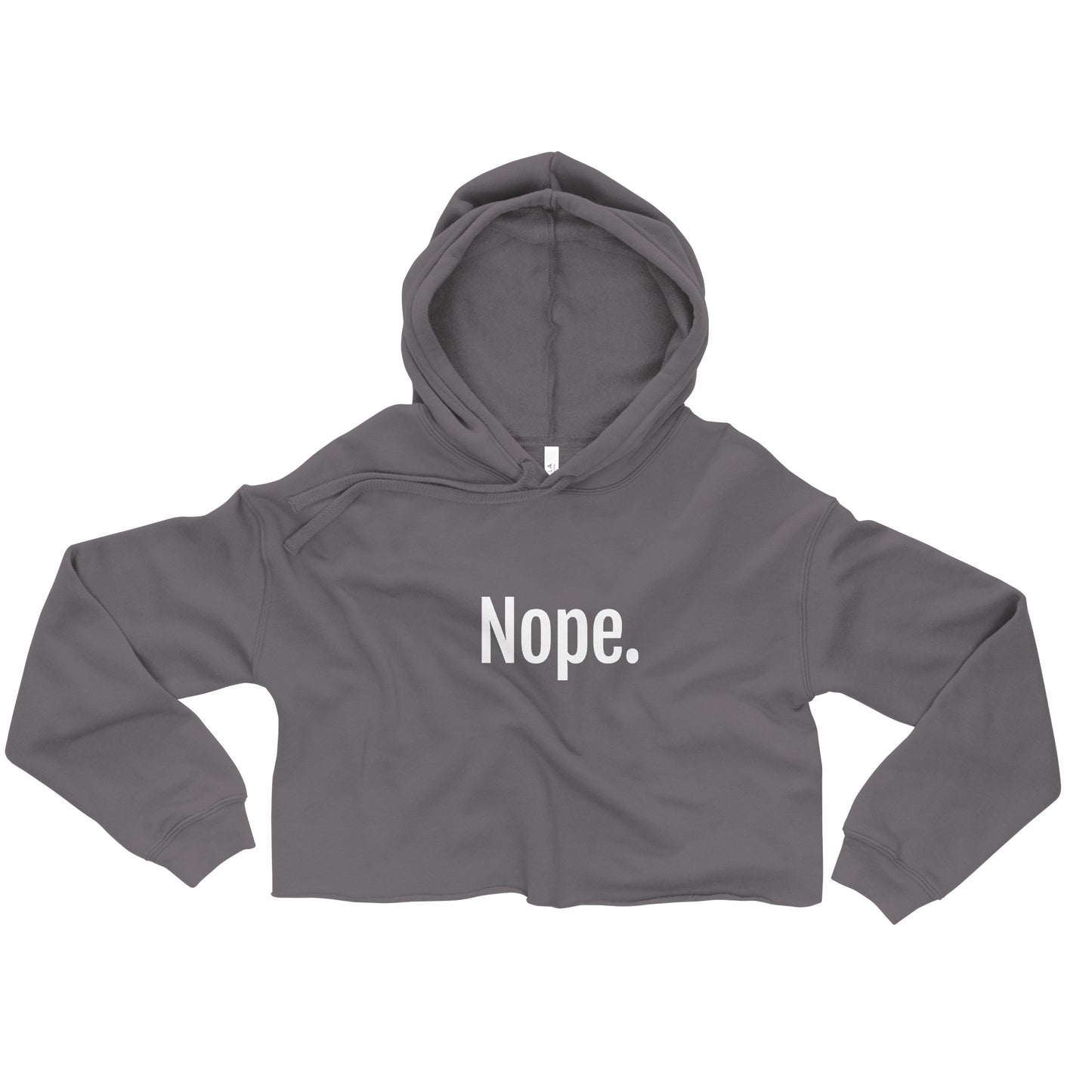 Nope Women's Crop Hoodie