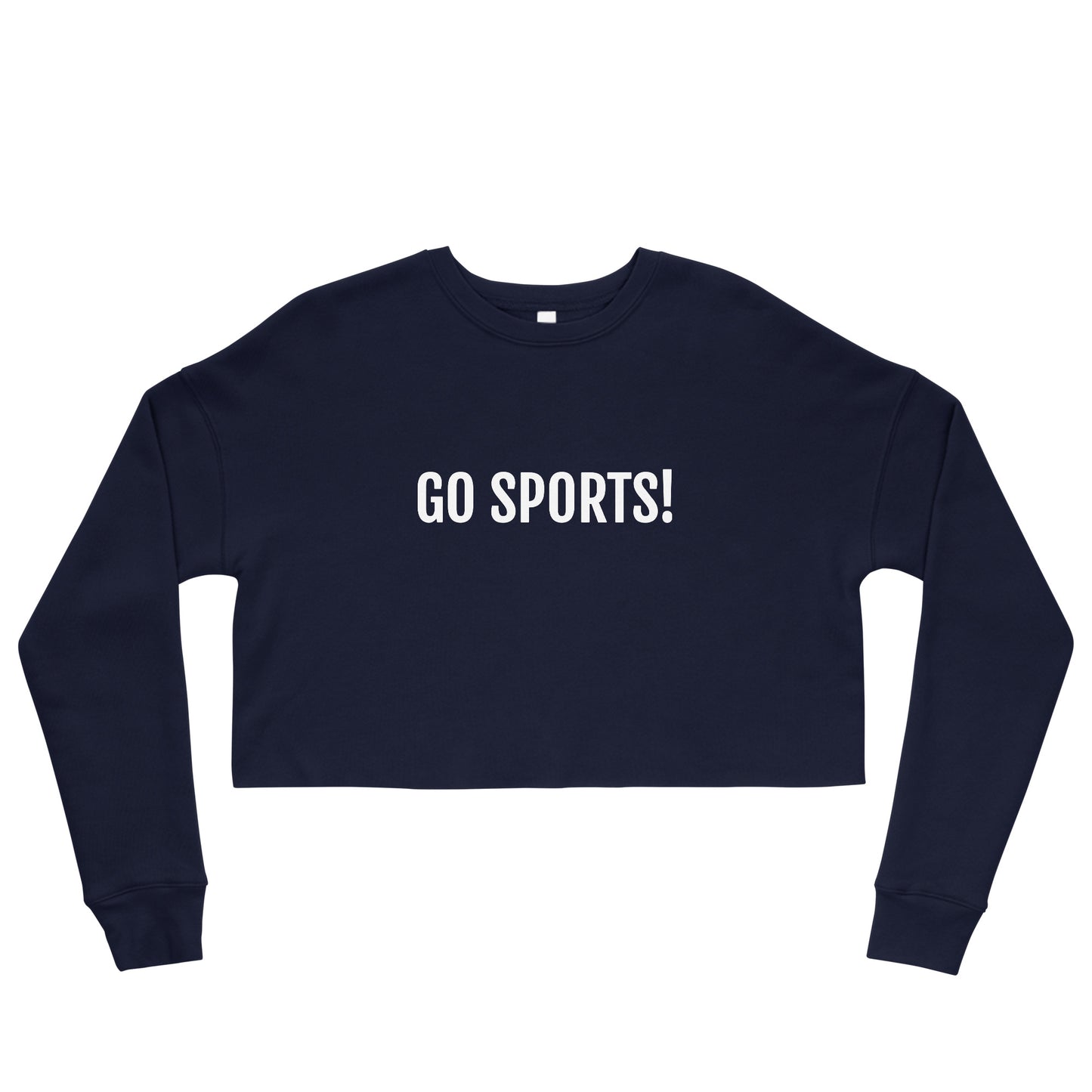 Go Sports! Women's Crop Sweatshirt